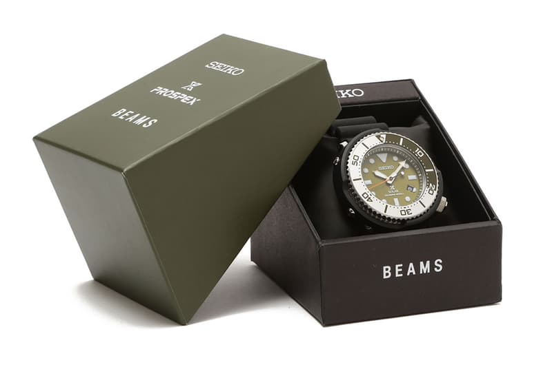 SEIKO 與 BEAMS 推出 Prospex Diver Scuba 別注限量版時計