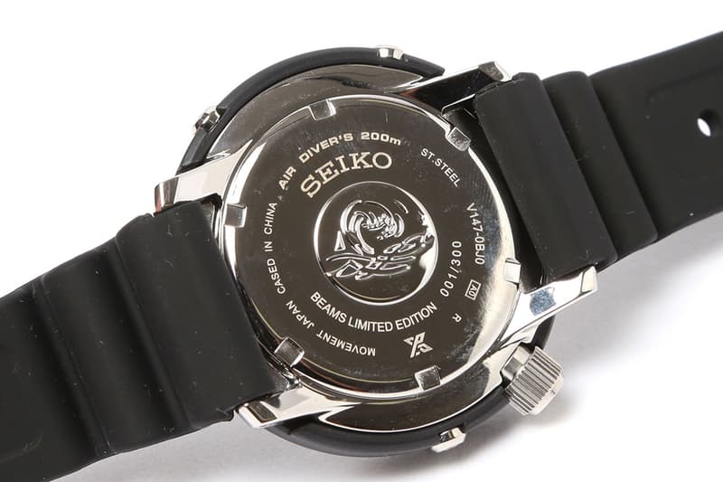 SEIKO 與 BEAMS 推出 Prospex Diver Scuba 別注限量版時計