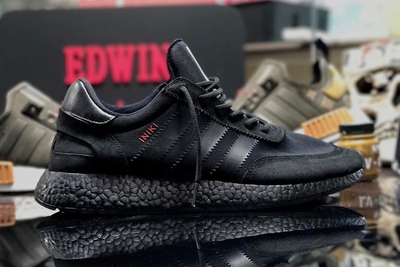 Sneakersnbonsai adidas Originals Iniki Runner “Triple Black”