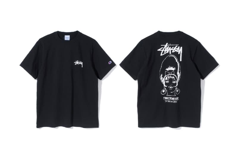 Stüssy & Champion 2017 Spring/Summer T-shirt