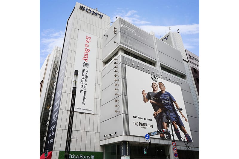 THE PARK・ING GINZA 新企劃「SONY x F.C.R.B.」