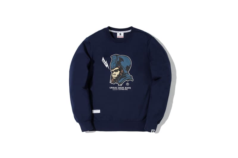 URSUS.IZZUE.BAPE 2017 春夏聯名系列