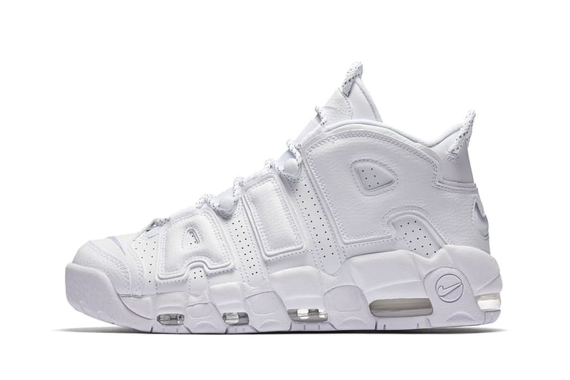 Nike Air More Uptempo 全白配色