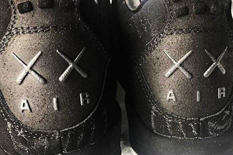 Air Jordan 4 x KAWS 從未曝光之黑調 Sample 版本流出？！