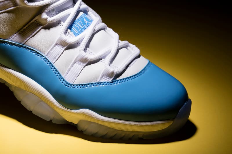 近賞 Air Jordan 11 Low「University Blue」復刻配色