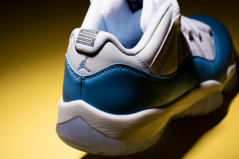 近賞 Air Jordan 11 Low「University Blue」復刻配色