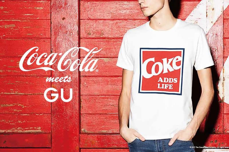 GU TEAMS UP COCA-COLA FOR 10TH ANNIVERSARY COLLABORATION