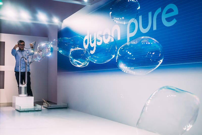 走進 Dyson Pure 最新空氣清新風扇系列北京發布會現場
