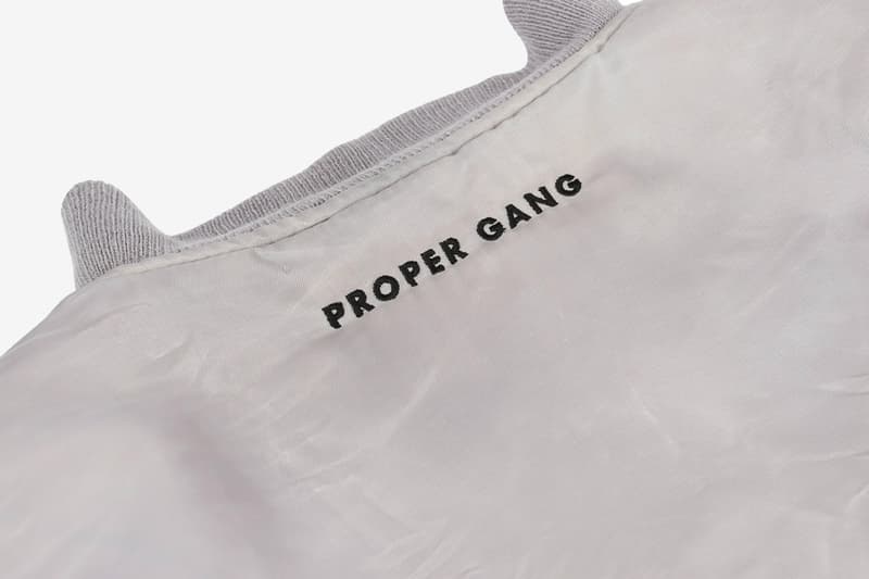 Proper Gang 推出雙面穿 MA-1 Bomber Jacket