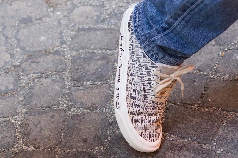 Jerry Lorenzo Fear of God Vans Vault