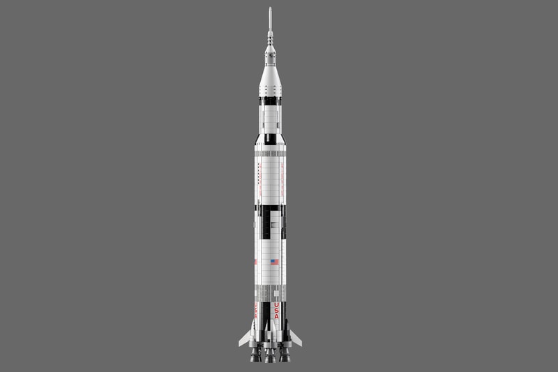 LEGO 推出「NASA Apollo Saturn V」運載火箭積木模型