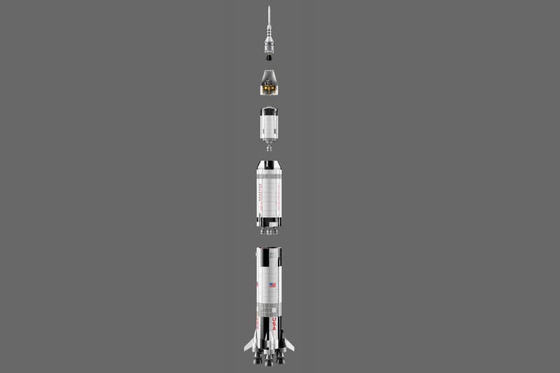 LEGO 推出「NASA Apollo Saturn V」運載火箭積木模型