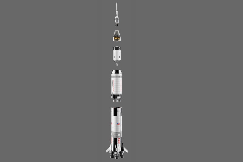LEGO 推出「NASA Apollo Saturn V」運載火箭積木模型