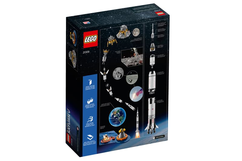LEGO 推出「NASA Apollo Saturn V」運載火箭積木模型