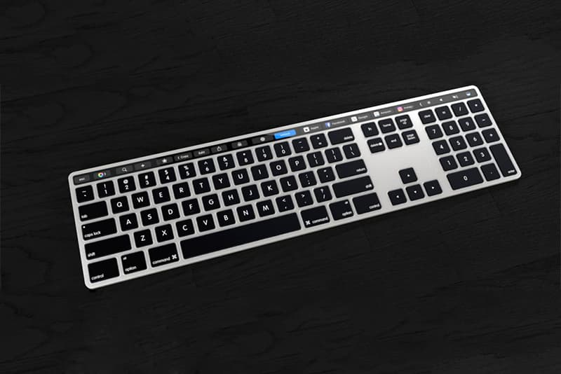 Apple 最新專利將 Touch Bar 及 Touch ID 帶到 Magic Keyboard