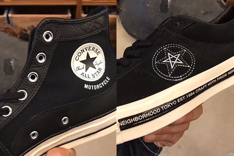 NEIGHBORHOOD x Converse 全新聯名系列細節預覽