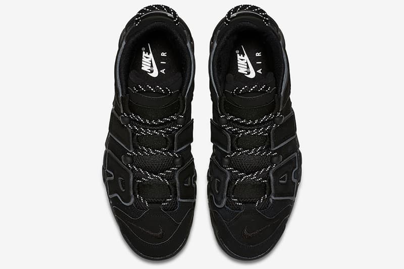 Nike Air More Uptempo 全新「Triple Black」配色