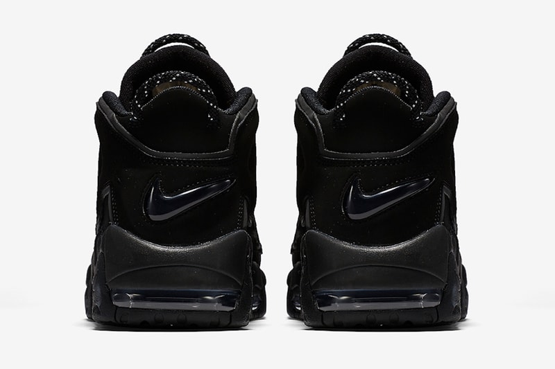 Nike Air More Uptempo 全新「Triple Black」配色