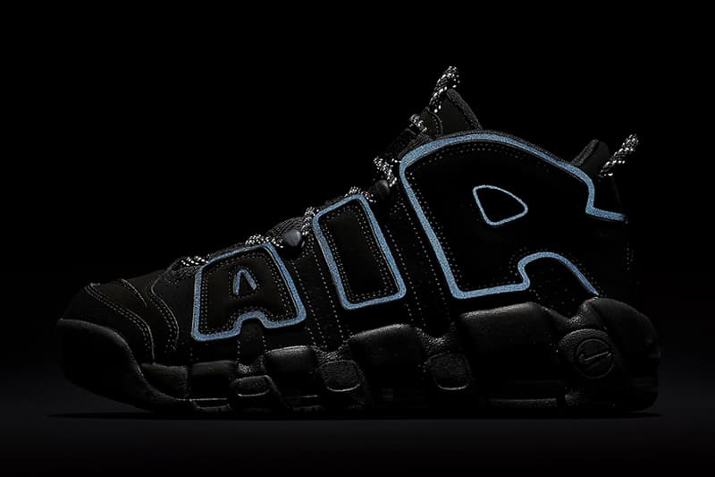 Nike Air More Uptempo 全新「Triple Black」配色