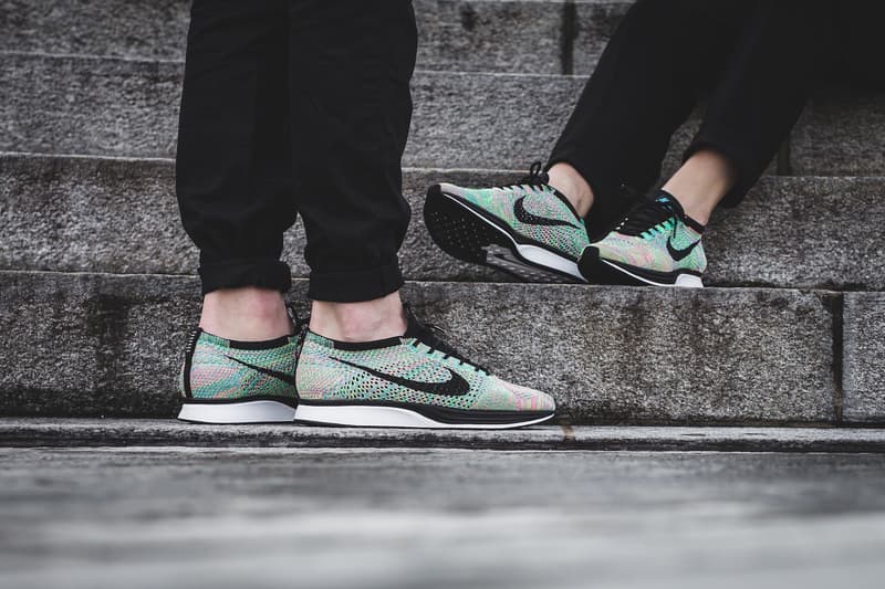 Nike Flyknit Racer 2017 “Multicolor” On Feet