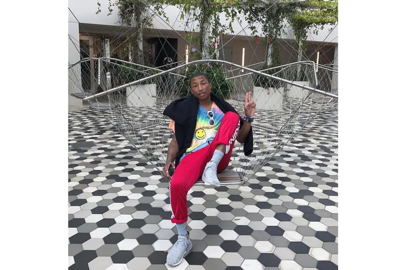 Pharrell Teases New Version Hu NMD Grey