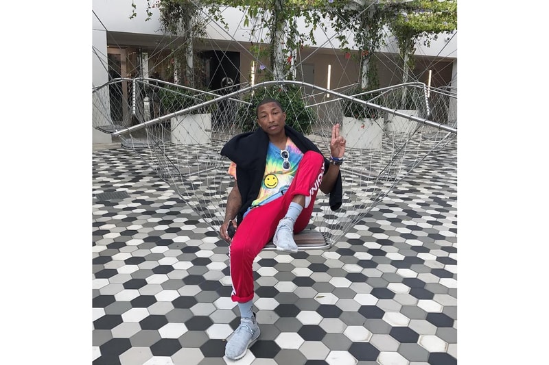Pharrell Teases New Version Hu NMD Grey