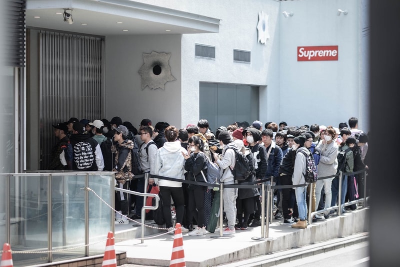 Supreme x COMME des GARÇONS SHIRT 2017 春夏聯名系列東京發售現場