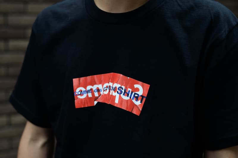 Supreme x COMME des GARÇONS SHIRT 2017 春夏聯名系列東京發售現場