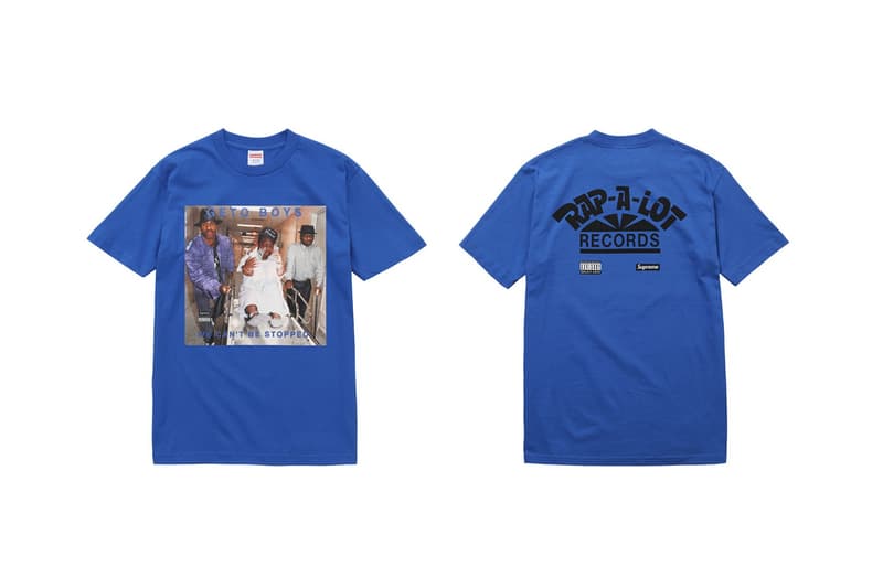 Supreme x Rap-A-Lot Records 2017 春夏聯名系列