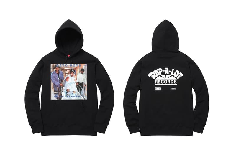 Supreme x Rap-A-Lot Records 2017 春夏聯名系列