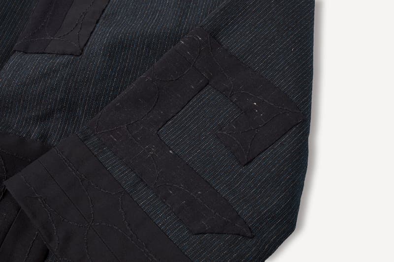 visvim RUUNPE COAT PINSTRIPE