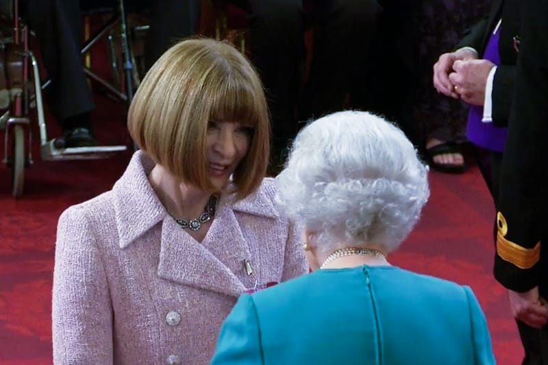 時裝界最高殊榮－Anna Wintour 獲英國女王封爵