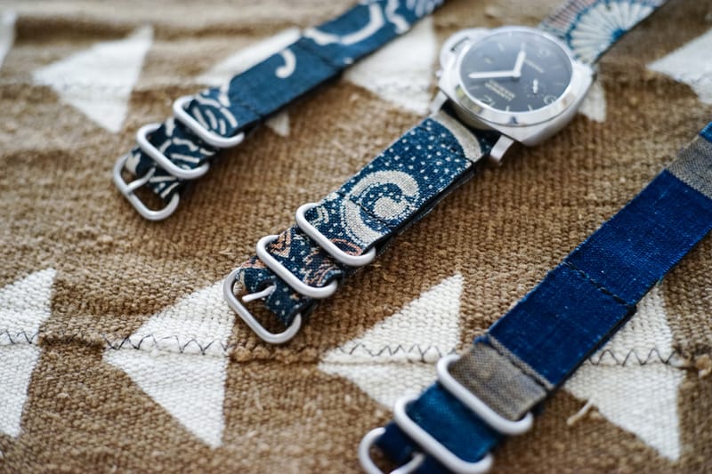 Simple Union 日本古布定製錶帶