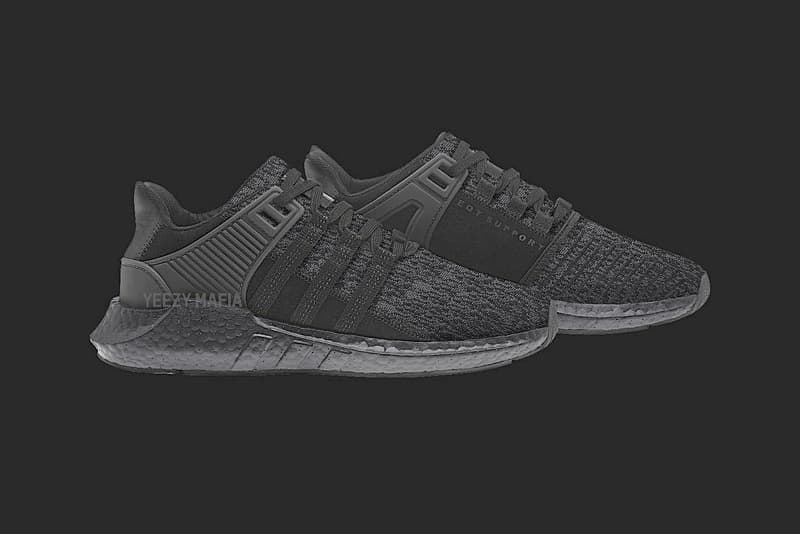 搶先預覽 adidas Originals EQT Support 93/17 全新配色設計「Pirate Black」