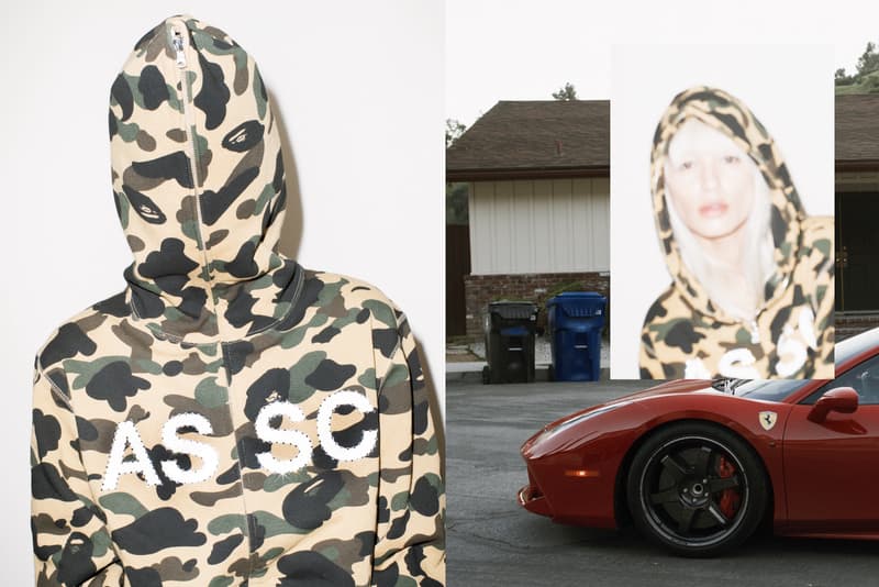 Anti Social Social Club x BAPE Lookbook