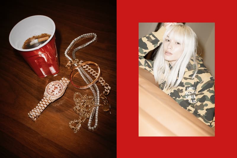 Anti Social Social Club x BAPE Lookbook