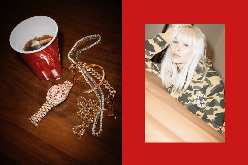 Anti Social Social Club x BAPE Lookbook