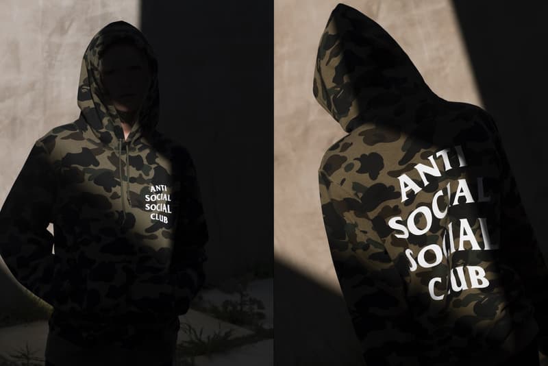 Anti Social Social Club x BAPE Lookbook
