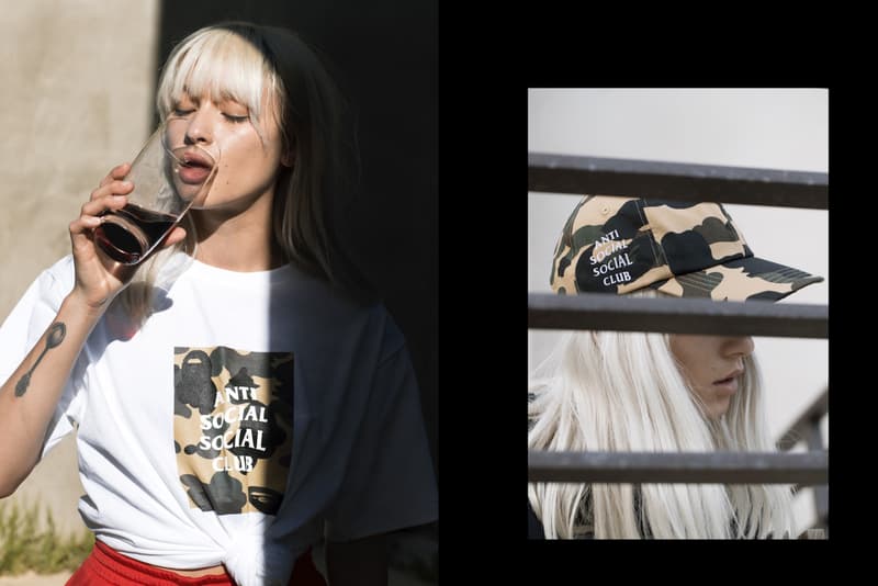 Anti Social Social Club x BAPE Lookbook