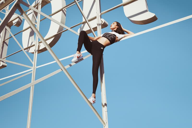 Bella Hadid 性感演繹 Nike Cortez 造型特輯