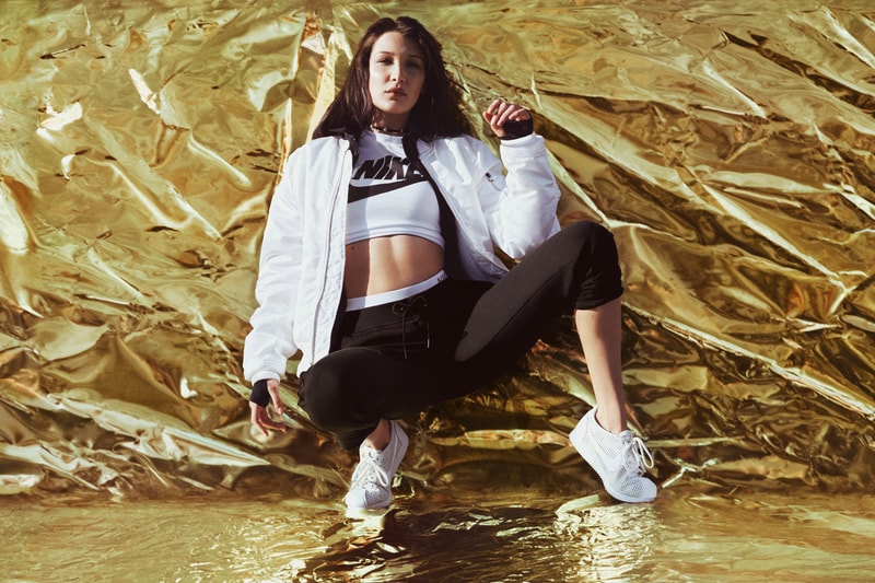 Bella Hadid 性感演繹 Nike Cortez 造型特輯