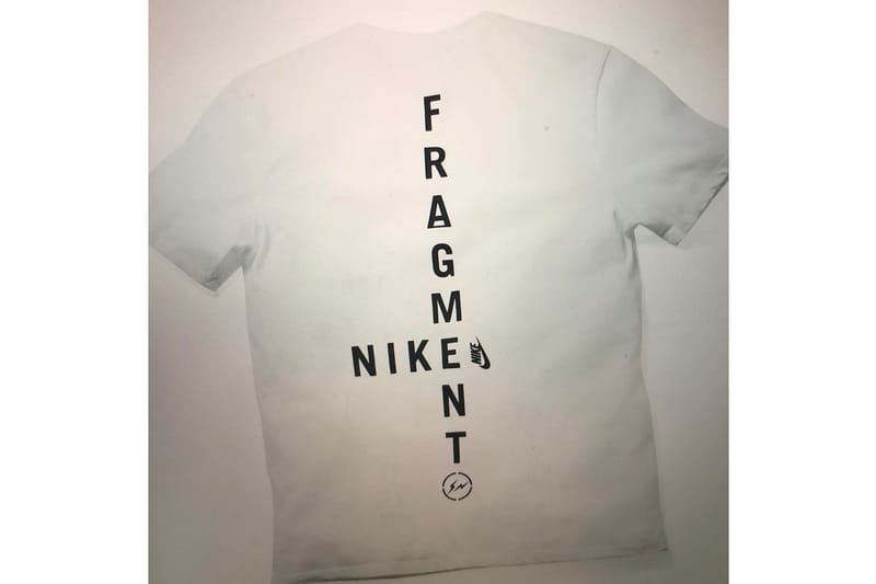藤原浩曝光 fragment design x NikeLab 全新聯名 T-Shirt