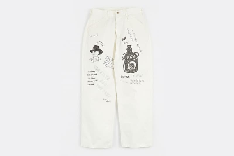 NEIGHBORHOOD Hand-Drawn Memorial Pants