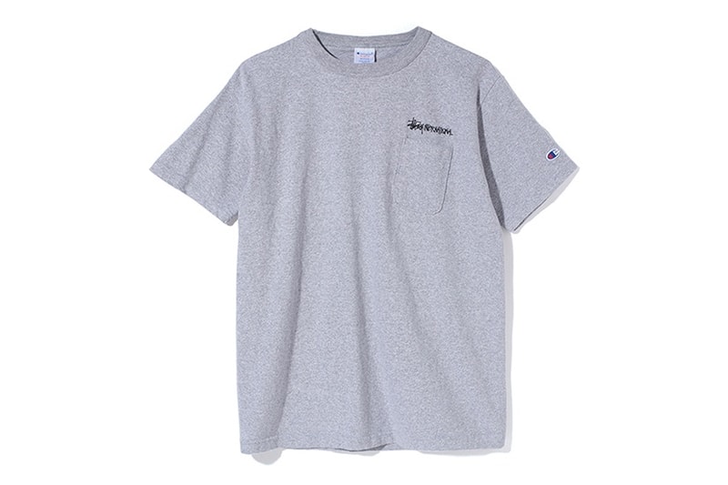 Stüssy & Champion Spring 2017 Pocket Tees Tokyo Osaka