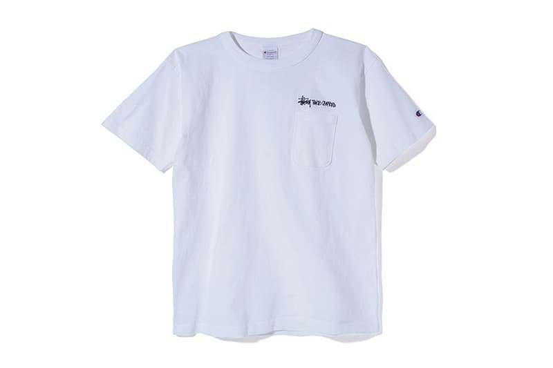 Stüssy & Champion Spring 2017 Pocket Tees Tokyo Osaka