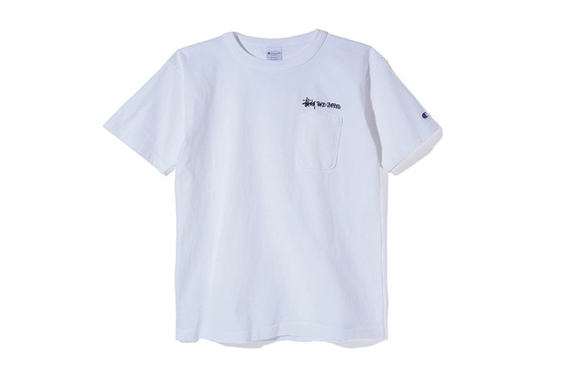 Stüssy & Champion Spring 2017 Pocket Tees Tokyo Osaka