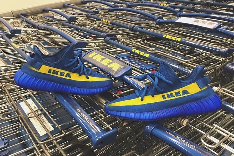 Mache 打造 YEEZY BOOST 350 V2「IKEA」客製版本