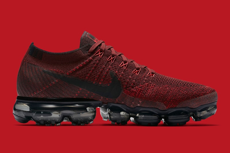 Nike Air VaporMax 全新配色設計「Dark Team Red」