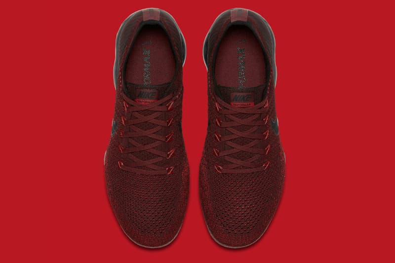 Nike Air VaporMax 全新配色設計「Dark Team Red」
