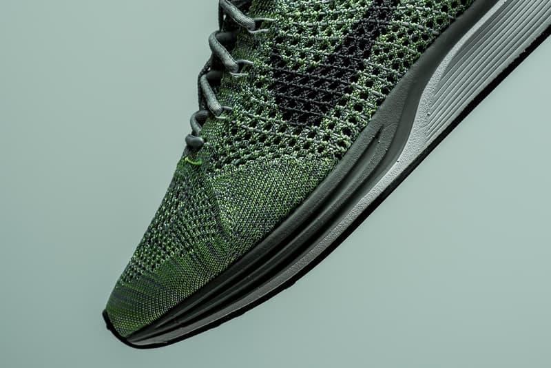 Nike Flyknit Racer “Ghost Green” Closer Look
